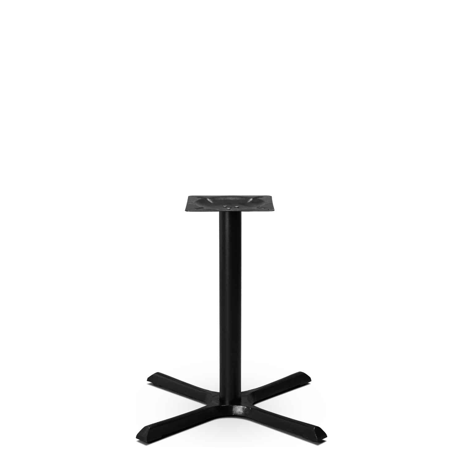 Black Crucifix Large Dining Base • HCF Contract Furniture