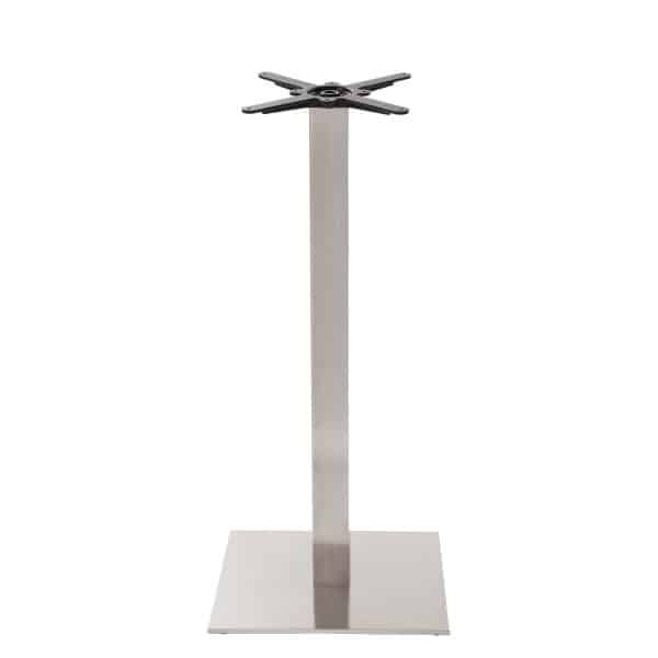 Stainless Steel Flat Large Poseur Base