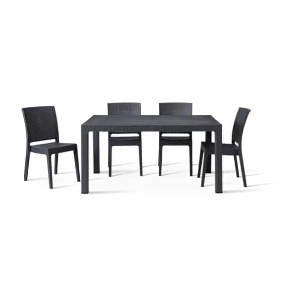 Cambridge 6 Seater Table with 4 Cambridge Side Chairs
