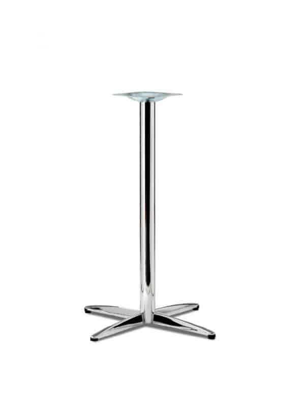 Chrome Cruciform Large Poseur Base