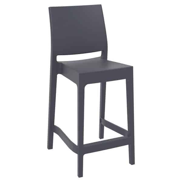 Chile Bar 65cm Stool - Dark Grey