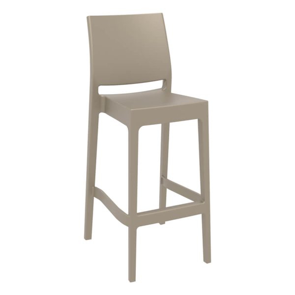 Chile Bar 75cm Stool - Taupe