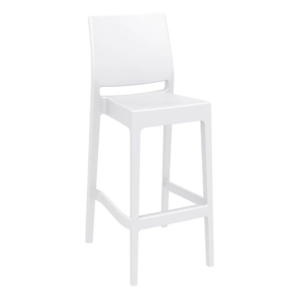 Chile Bar 75cm Stool - White