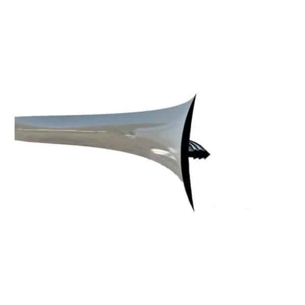 Retro Chrome Domed Edging - 25mm - 28mm