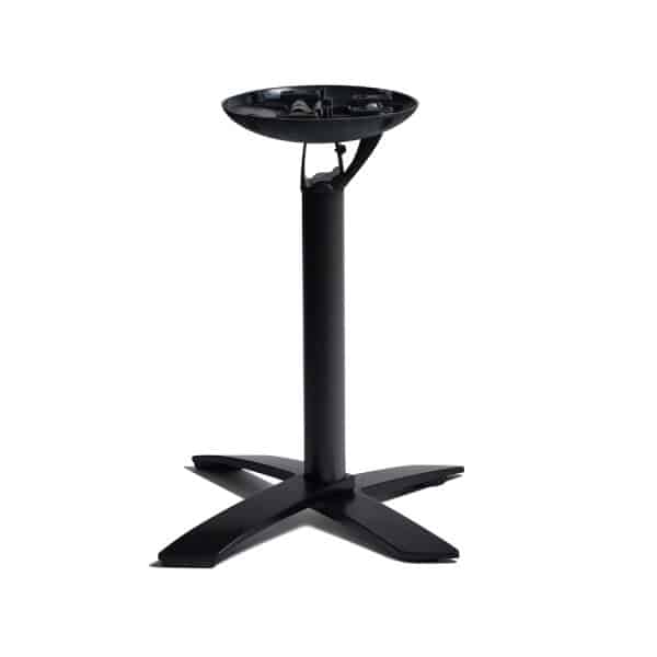 Black Interstacking Flip Top Dining Base