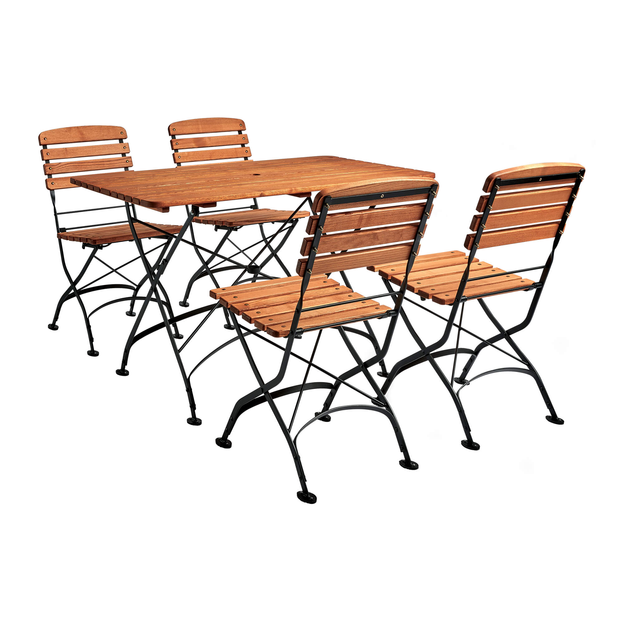 HCF 1200mm Oblong Contract Quality Folding Dining Set • HCF Contract