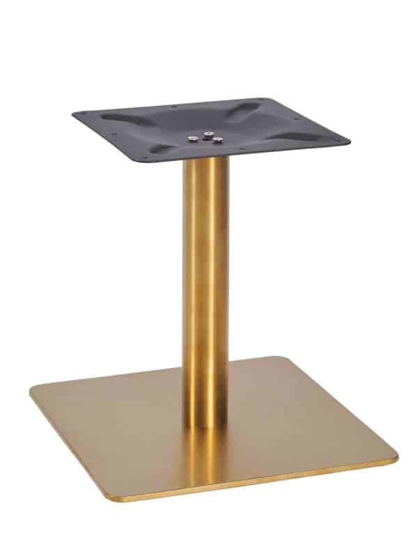 Vintage Brass Large Square Coffee Base