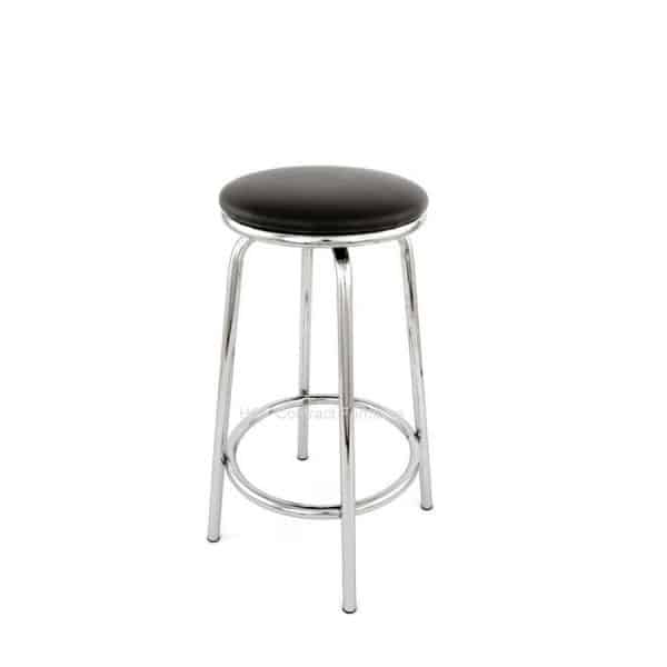 R137 Chrome Bar Stool
