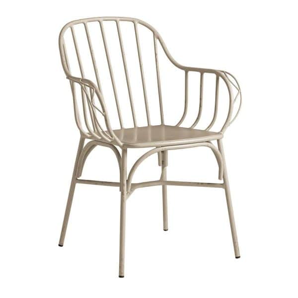 Metz Arm Chair Retro White