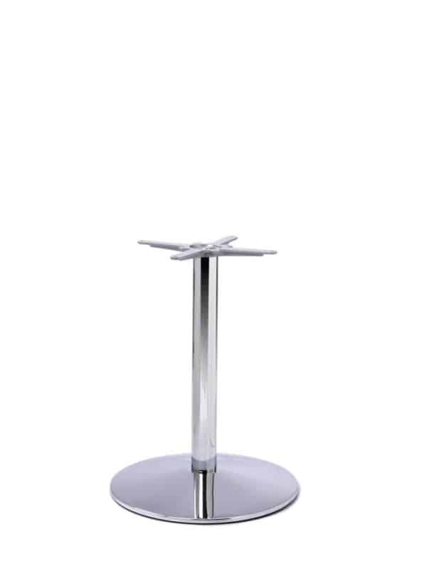 Chrome Trumpet Medium Dining Base