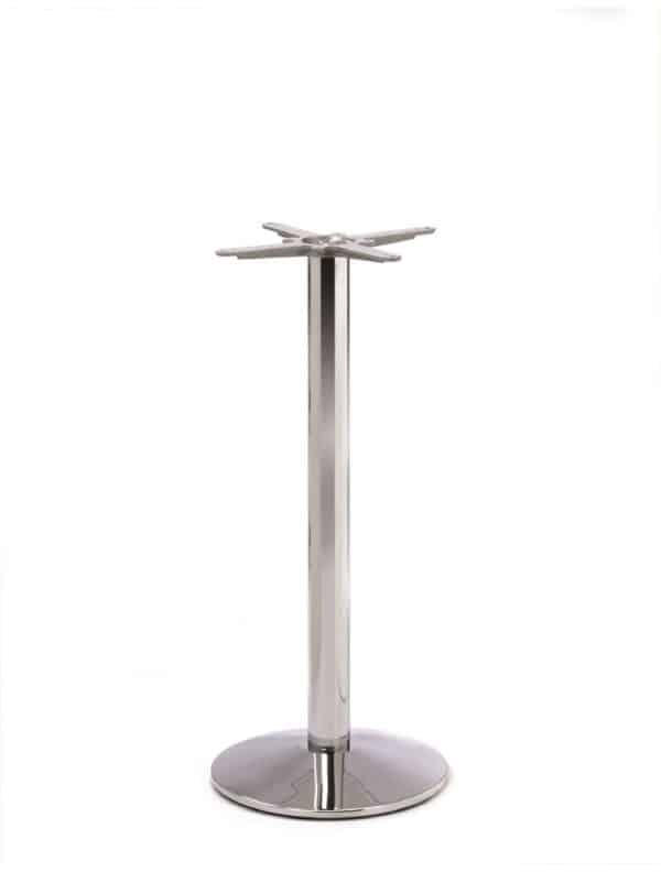 Chrome Trumpet Small Poseur Base