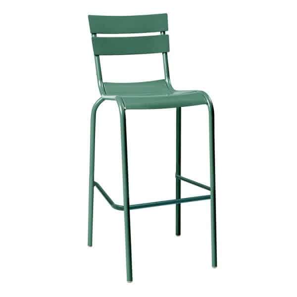 Lagoon Aluminium Bar Stool - Light Blue