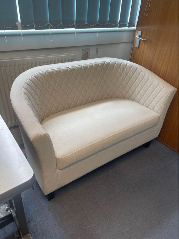 1x 2 Seater Tub Sofa - Ex Display