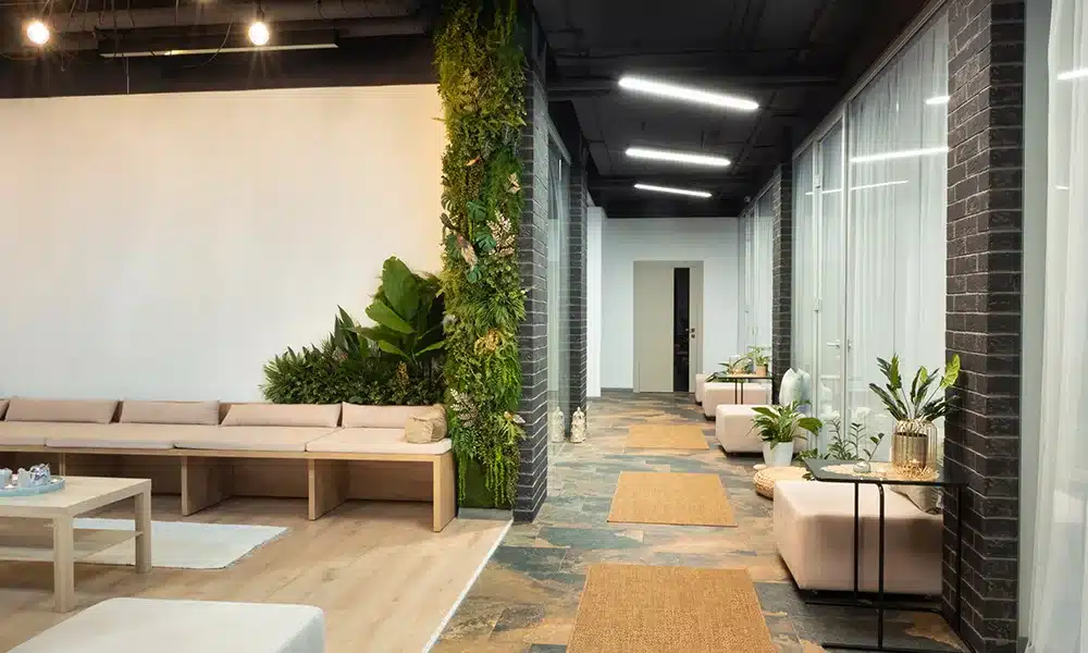 Modern Commercial Dental Clinic Waiting Room