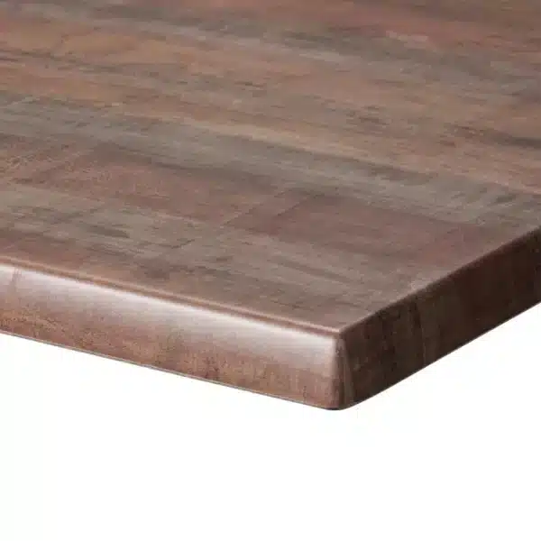 Close up of a Lyon Werzalit Table Top