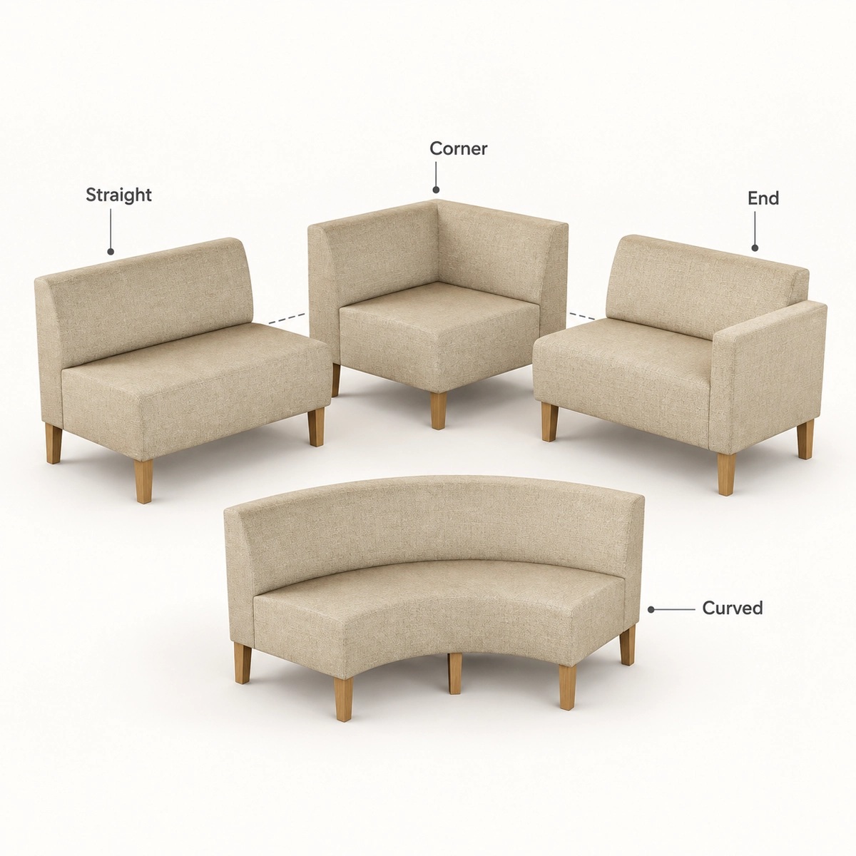 Serene Breakout Seating - Orientation Layout Diagram